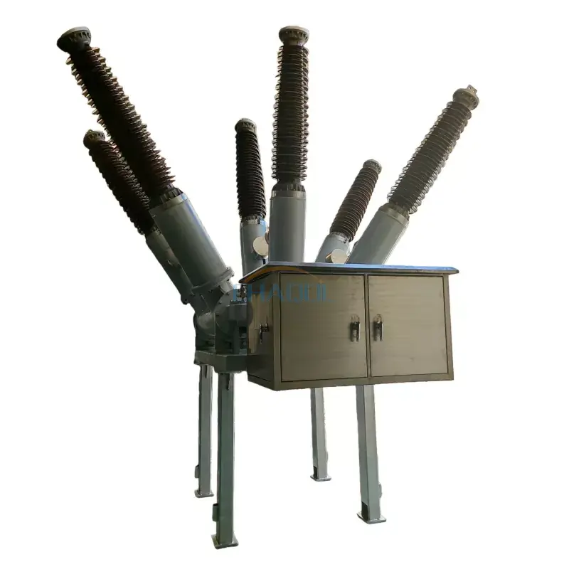 Элегазовый выключатель резервуарного типа 66 кВ